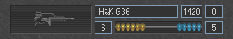 tactics HK G-36 abacus